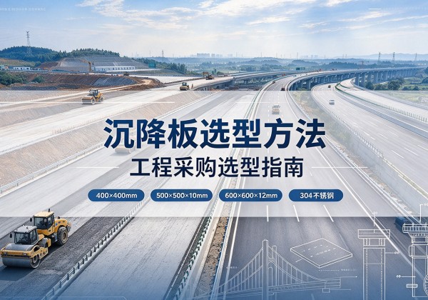 枣庄沉降板选择方法